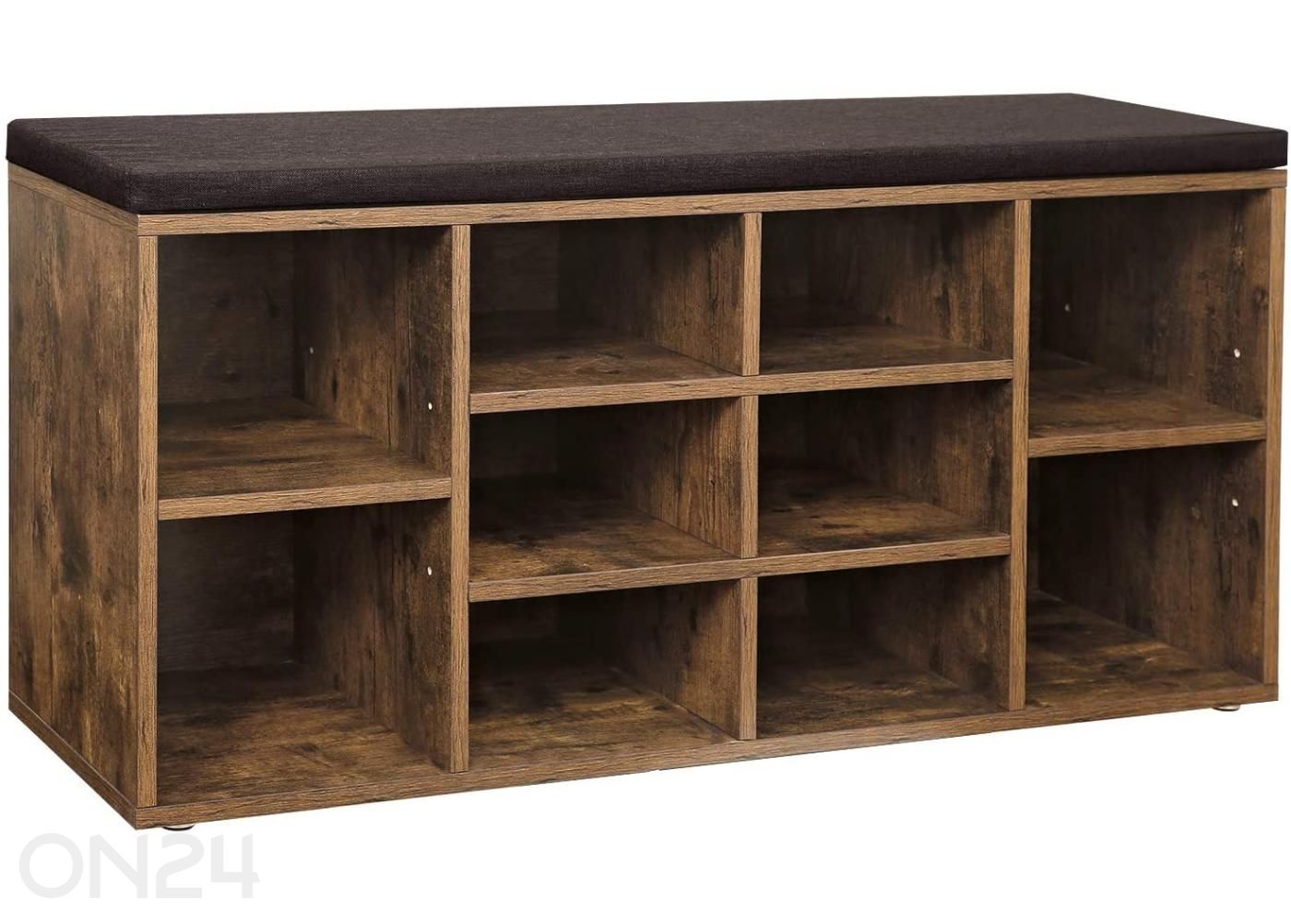 Jalanõuderiiul, pruun suurendatud