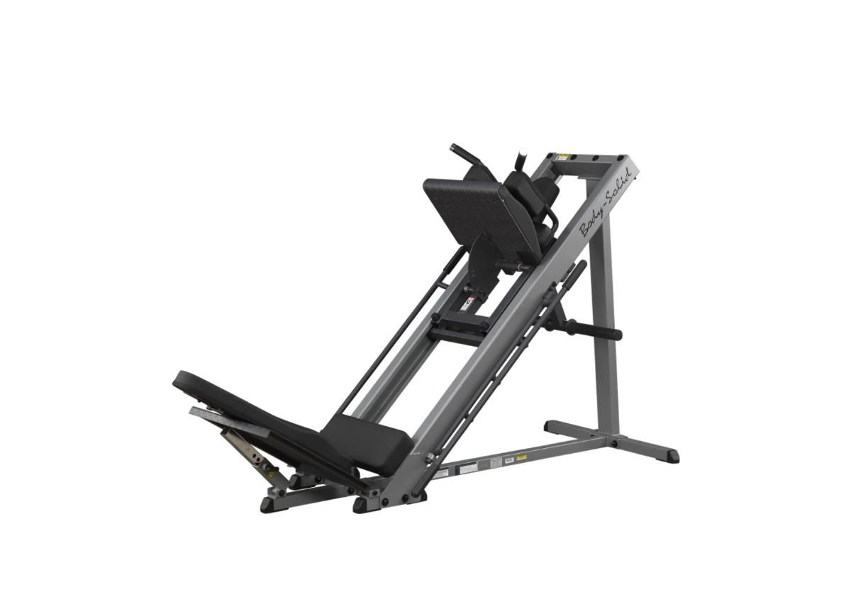 Jalapress ja küki trenažöör Machine Body-Solid suurendatud