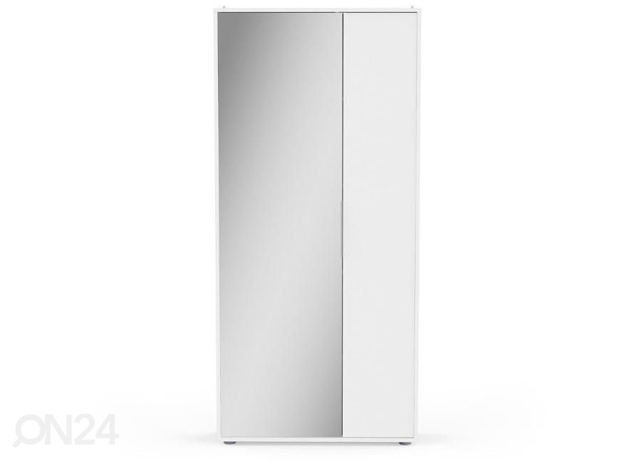 Jalatsikapp peegliga Ebony 2u suurendatud