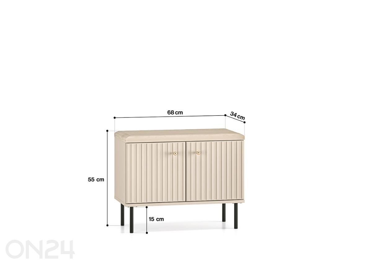 Jalatsikapp Sophie suurendatud