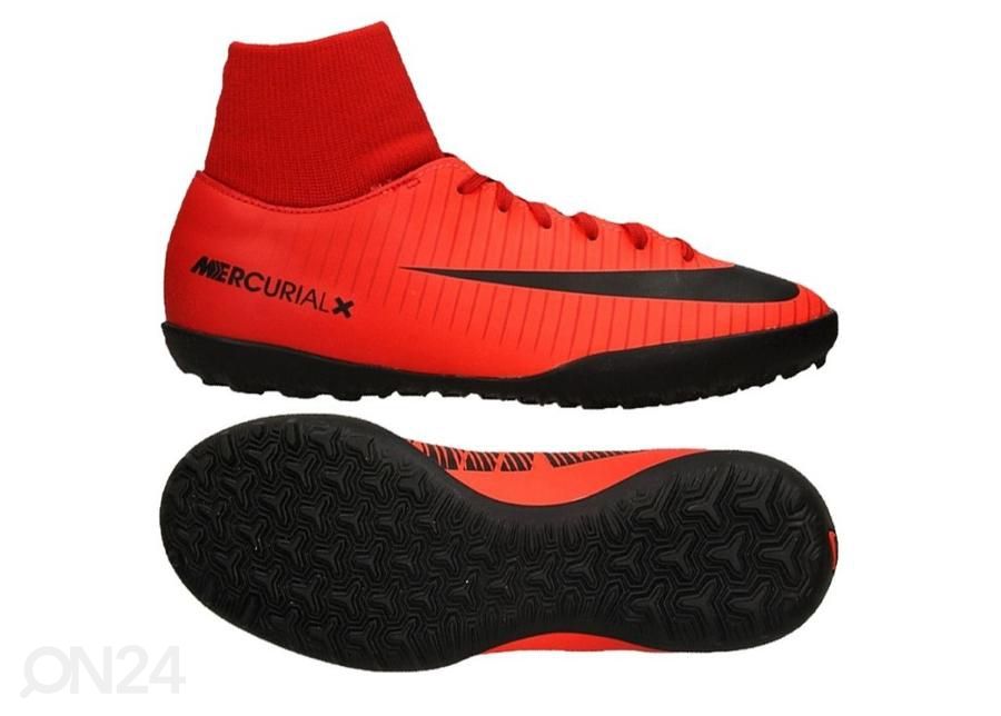 Jalgpallijalanõud lastele kunstmuru Nike MercurialX Victory VI DF TF Jr 903604-616 suurendatud