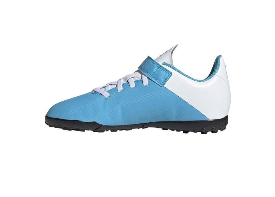 Jalgpallijalatsid lastele kunstmuru adidas X 19.4 H&L TF JR EF9126 sinine suurendatud