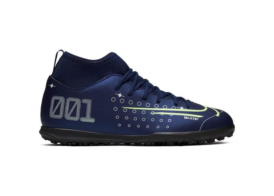 Jalgpallijalatsid lastele kunstmuru Nike Mercurial Superfly 7 Club MDS TF JR BQ5416-401 suurendatud