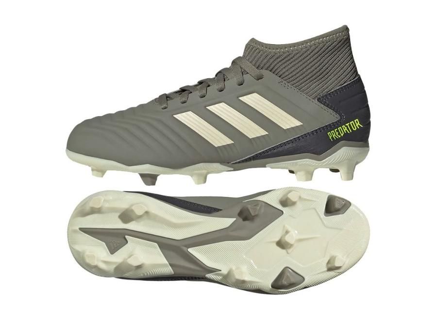 Jalgpallijalatsid lastele muru adidas Predator 19.3 FG Jr EF8215 suurendatud