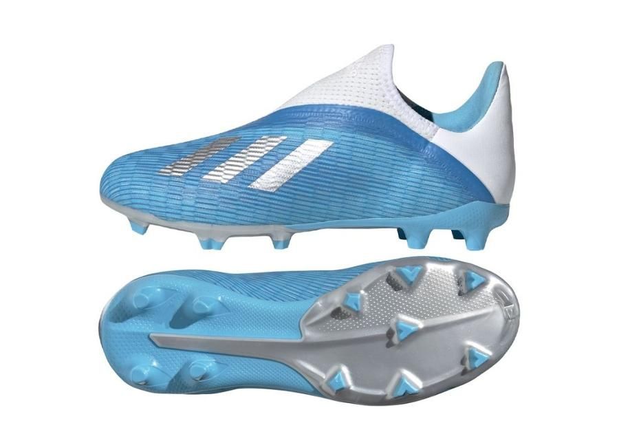 Jalgpallijalatsid lastele muru adidas X 19.3 LL FG JR EF9114 suurendatud