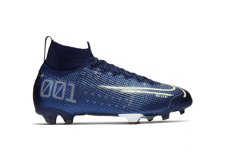 Jalgpallijalatsid lastele muru Nike Mercurial Superfly 7 Elite MDS FG Jr BQ5420 401 suurendatud
