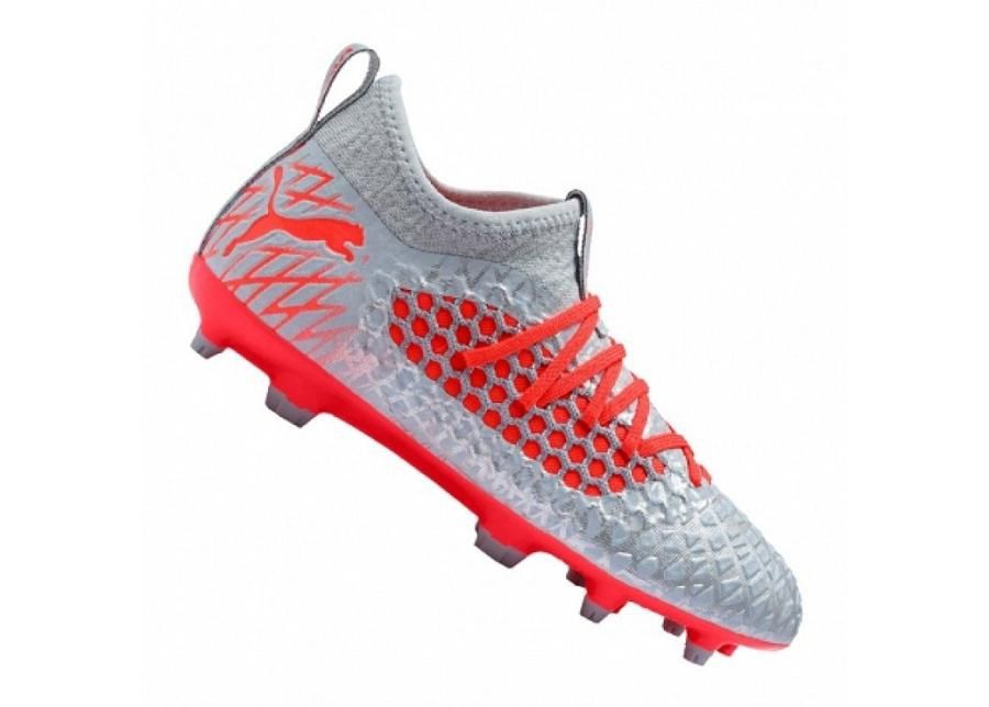 Jalgpallijalatsid lastele Puma Future 4.3 NETFIT FG / AG JR 105693-01 suurendatud
