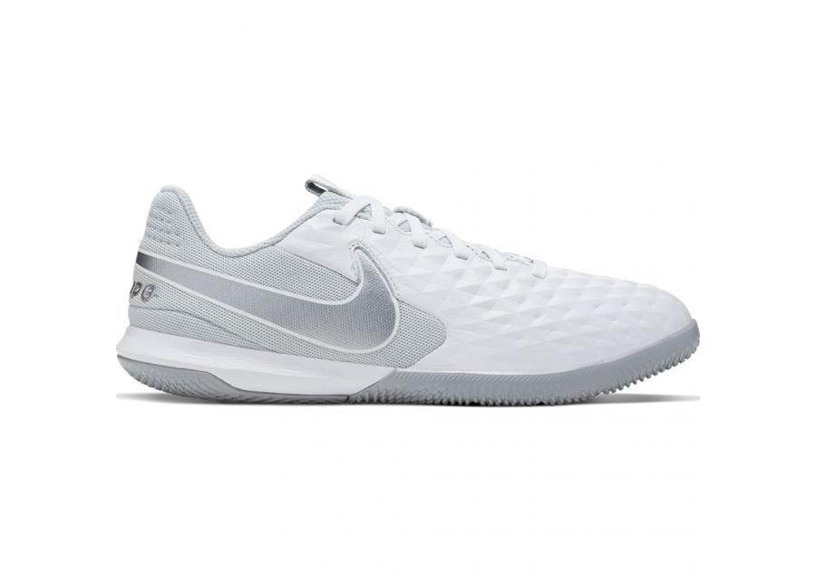 Jalgpallijalatsid lastele saali Nike Tiempo Legend 8 Academy IC JR AT5735-100 suurendatud