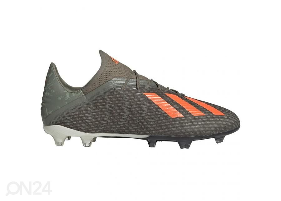 Jalgpallijalatsid meestele muru adidas X 19.2 FG M EF8364 suurendatud