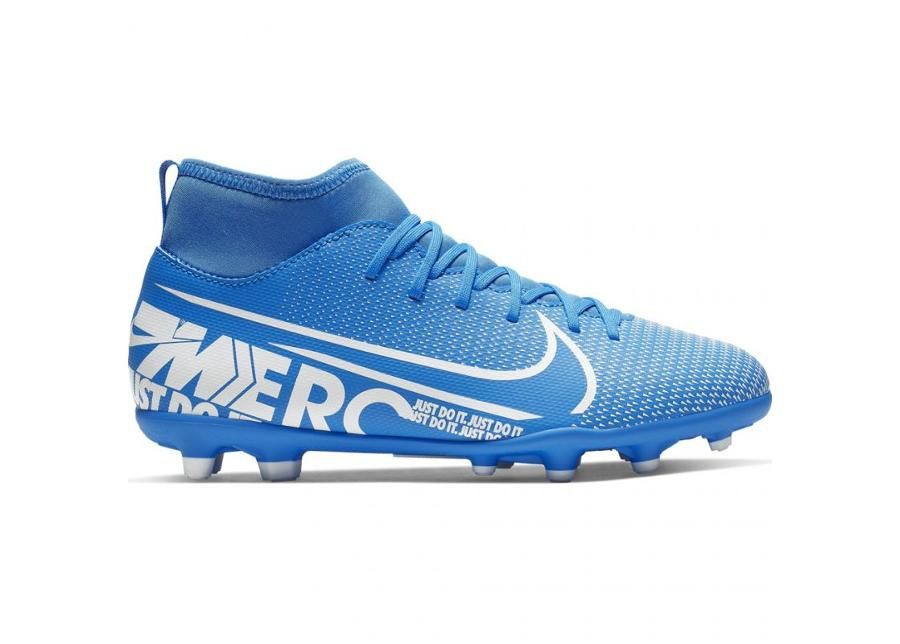 jalgpallijalatsid muru/kunstmuru lastele Nike Mercurial Superfly 7 Club FG/MG Jr AT8150-414 suurendatud