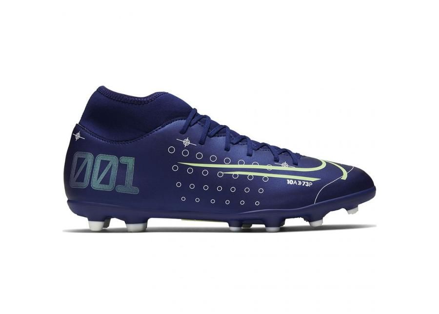 jalgpallijalatsid muru/kunstmuru lastele Nike Mercurial Superfly 7 Club MDS FG/MG Jr BQ5418 401 suurendatud