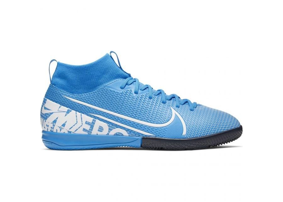 Jalgpallijalatsid saali lastele Nike Mercurial Superfly 7 Academy IC Jr AT8135 414 suurendatud