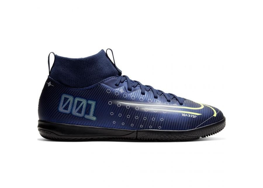Jalgpallijalatsid saali lastele Nike Mercurial Superfly 7 Academy MDS IC Jr BQ5529 401 suurendatud