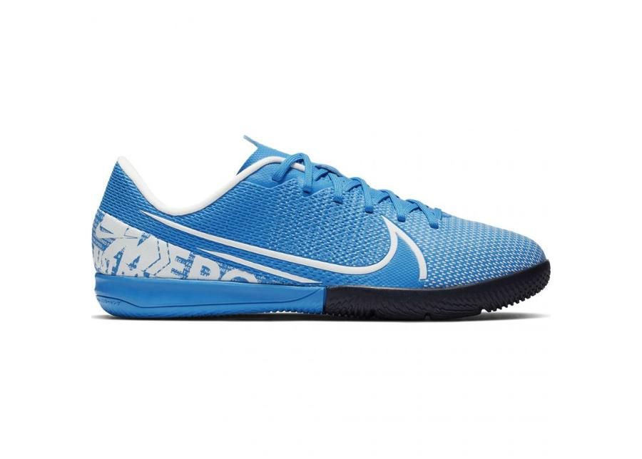 jalgpallijalatsid saali lastele Nike Mercurial Vapor 13 Academy IC Jr AT8137-414 suurendatud