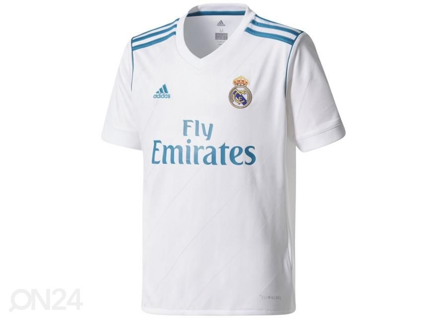 Jalgpallisärk lastele adidas Real Madryt Replika Home Jersey Junior B31111 suurendatud