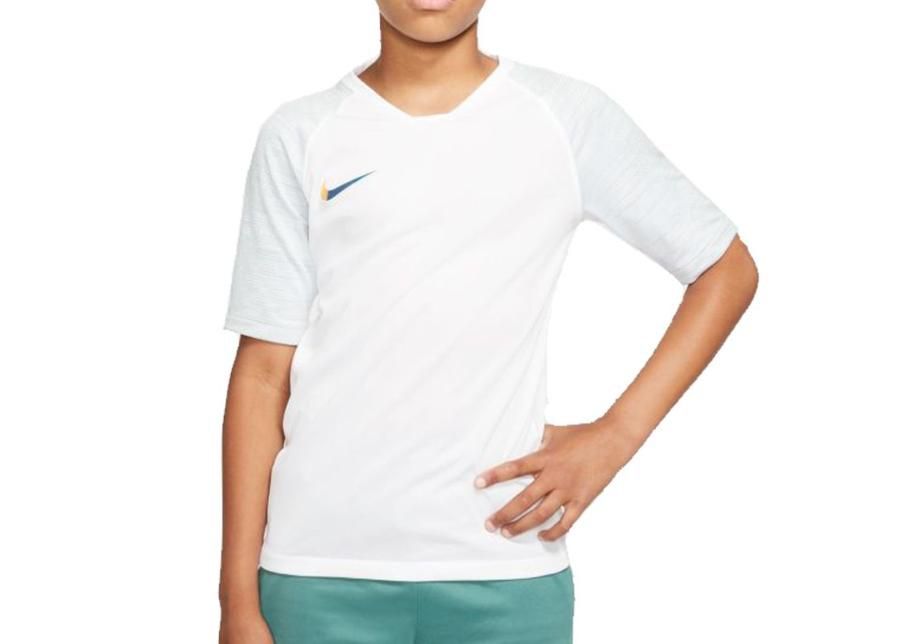 Jalgpallisärk lastele Nike Breathe Strike Top JR AT5885-100 suurendatud