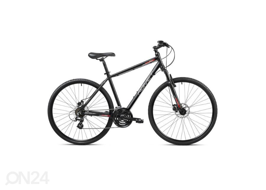 Jalgratas Arkus & Romet Orkan 1 M, 28" XL, must-punane suurendatud