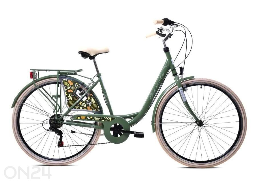 Jalgratas Capriolo Tour-Diana City 28"/6HT, oliiviroheline 18'' suurendatud