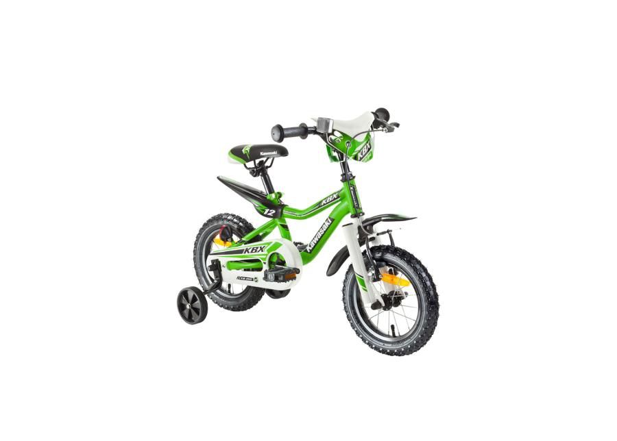 Jalgratas lastele Kawasaki Juniso 12 tolli suurendatud