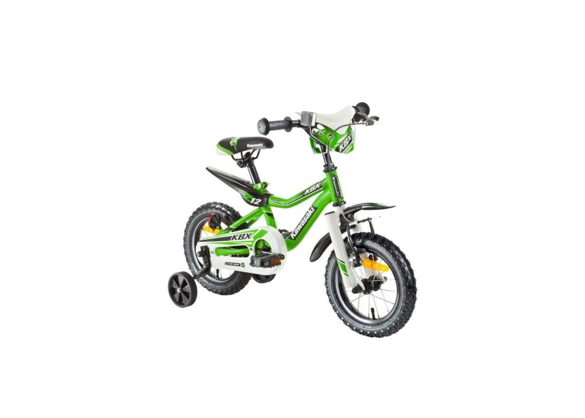 Jalgratas lastele Kawasaki Juniso 12 tolli suurendatud