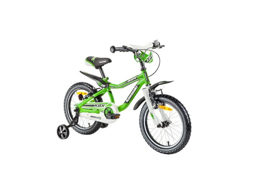 Jalgratas lastele Kawasaki Juroku 16 tolli suurendatud