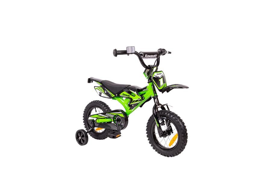 Jalgratas lastele Kawasaki Kasaii 12 tolli suurendatud