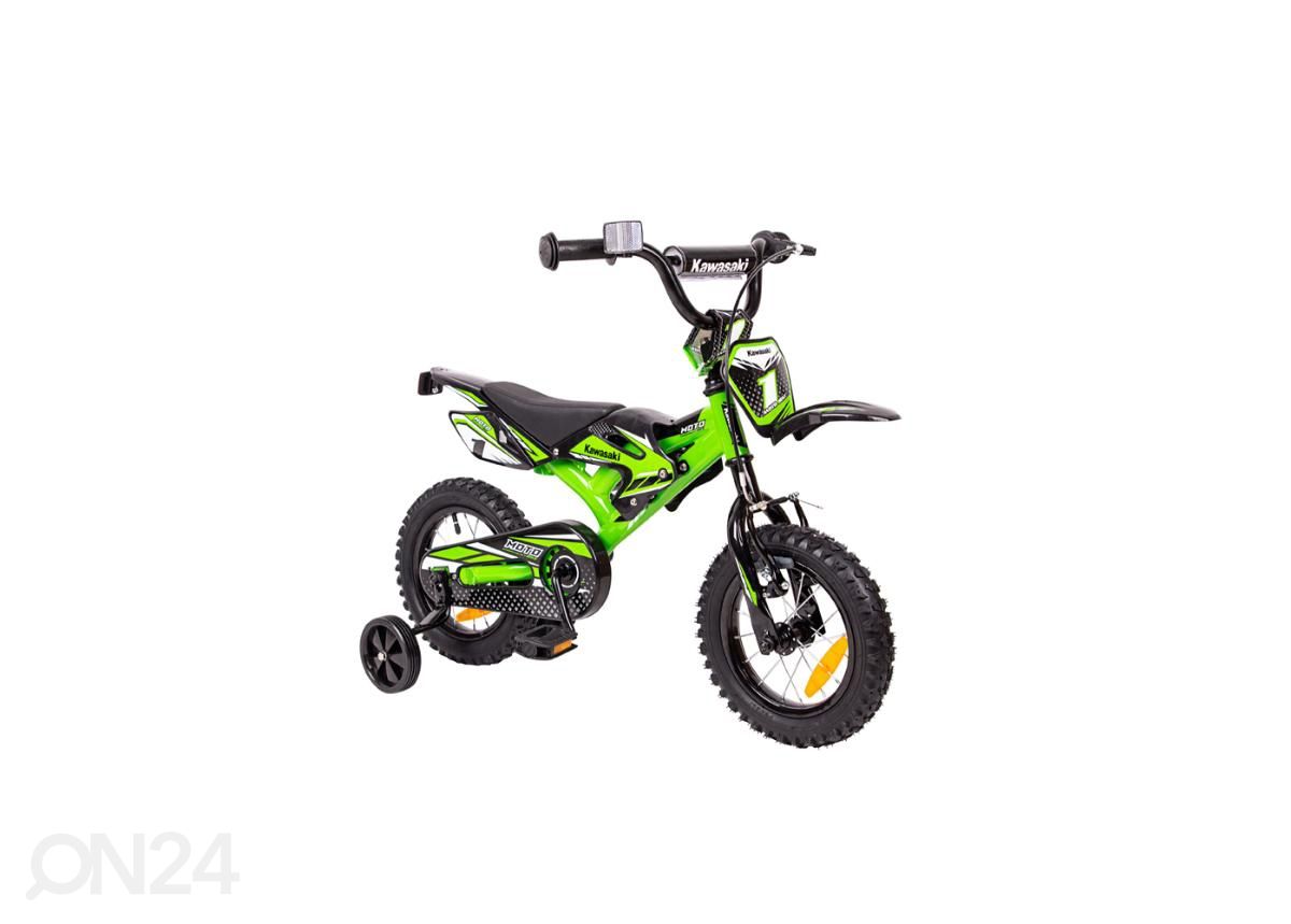 Jalgratas lastele Kawasaki Kasaii 12 tolli suurendatud