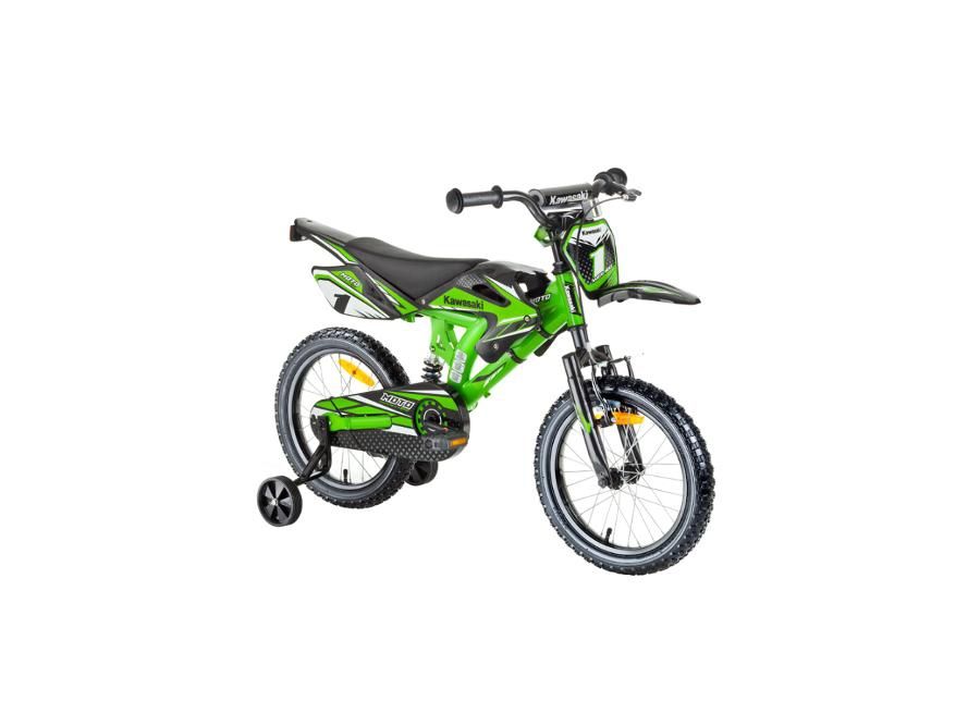 Jalgratas lastele Kawasaki Sairensa 16 tolli suurendatud