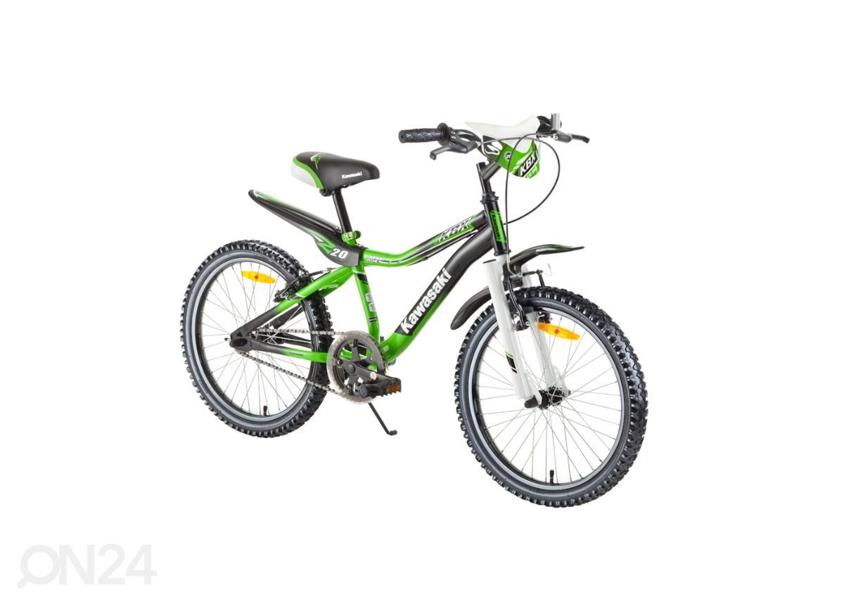 Jalgratas poistele Kawasaki Nijumo 20 tolli suurendatud