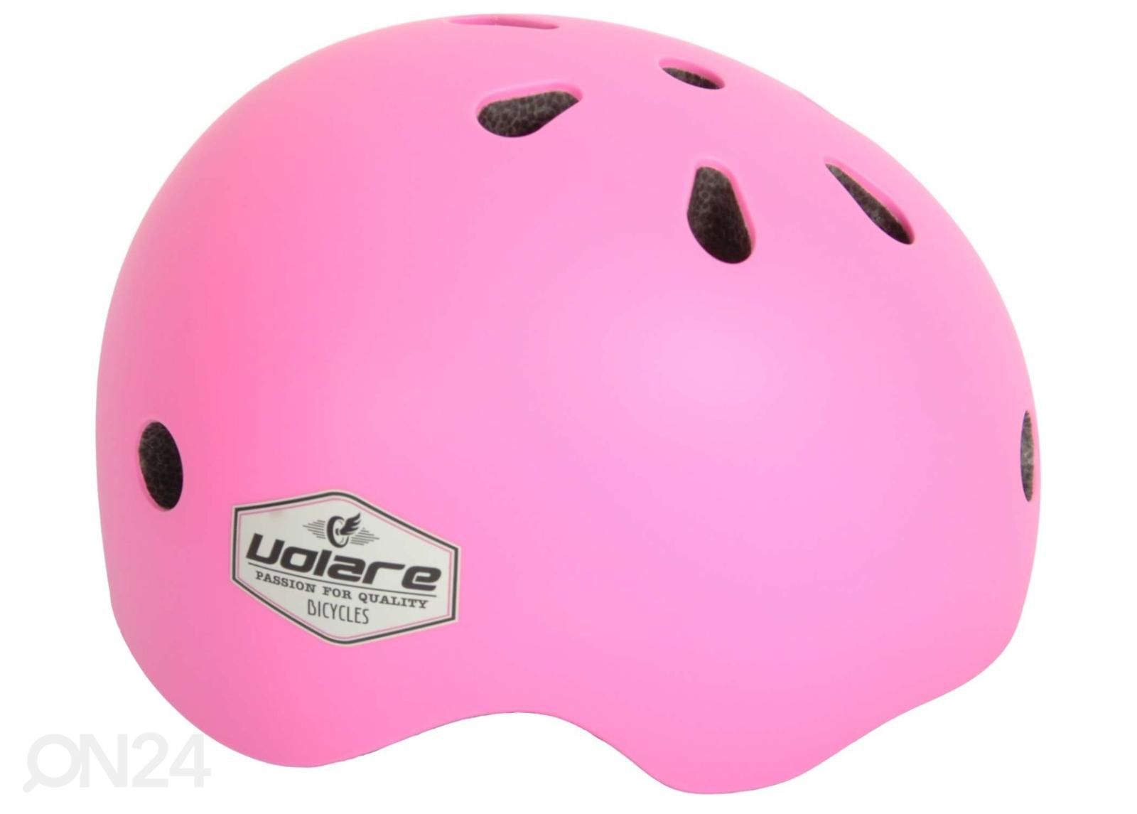 Jalgratta kiiver lastele roosa 45-51 cm suurendatud