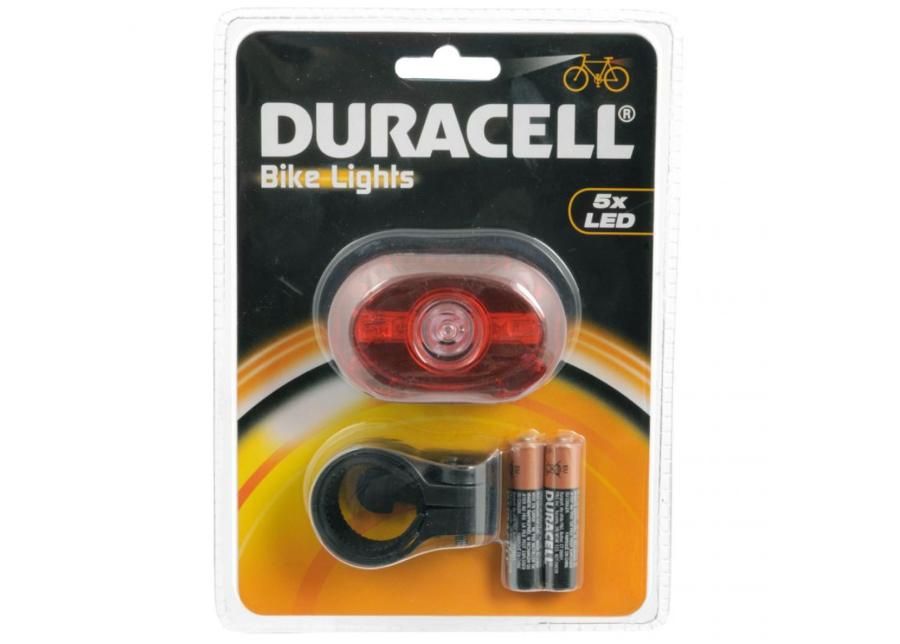 Jalgratta tuli tagumine Duracell 5 LED suurendatud