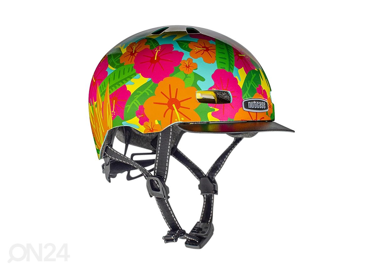 Jalgrattakiiver NUTCASE STREET Tropic Wonder MIPS M 56-60 cm suurendatud