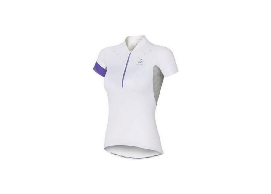 Jalgrattasärk naistele Odlo 1/2 Zip Isola W suurendatud