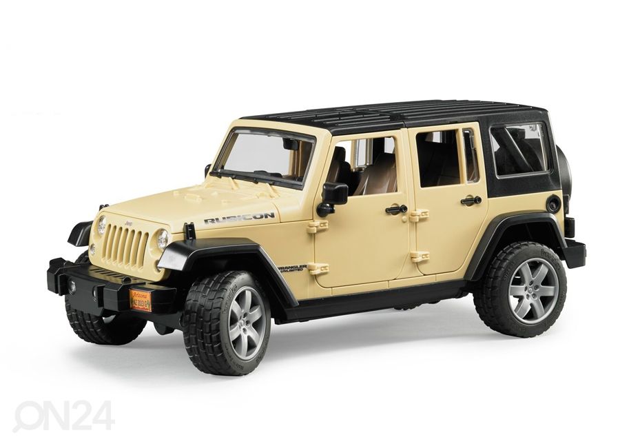 Jeep Wrangler Unlimited Rubicon 1:16 Bruder suurendatud