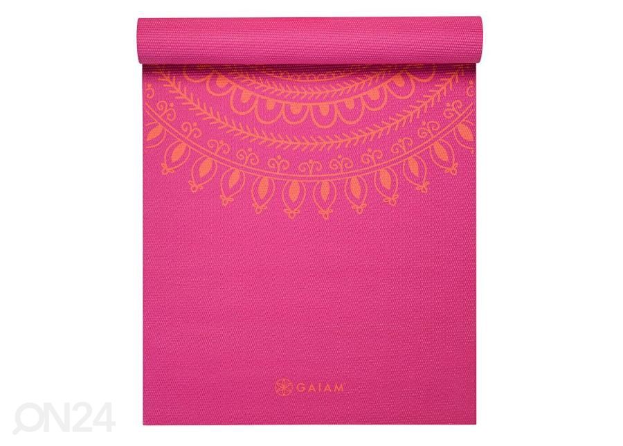 Joogamatt Gaiam Bright Marrakesh 6 mm suurendatud