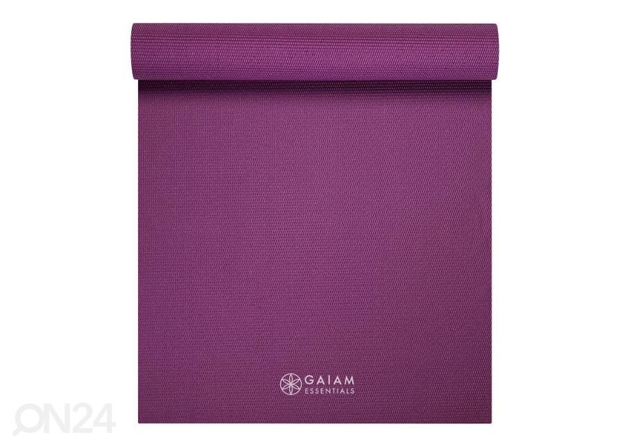 Joogamatt Gaiam Essentials 6 mm suurendatud