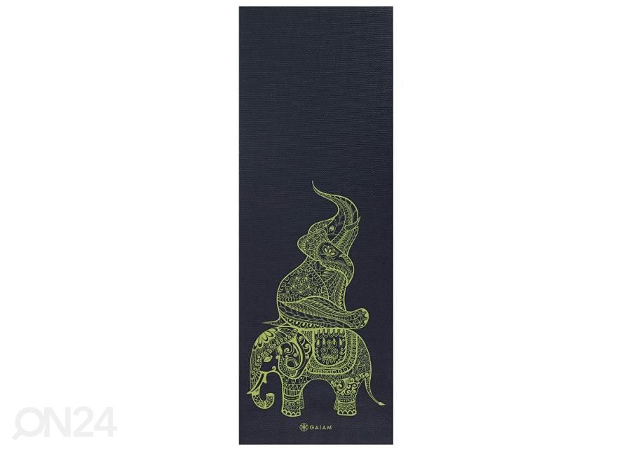 Joogamatt Gaiam Tribal Wisdom 6 mm suurendatud
