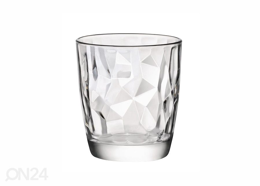 Joogiklaas Bormioli Rocco Diamond 39 cl, 3 tk suurendatud