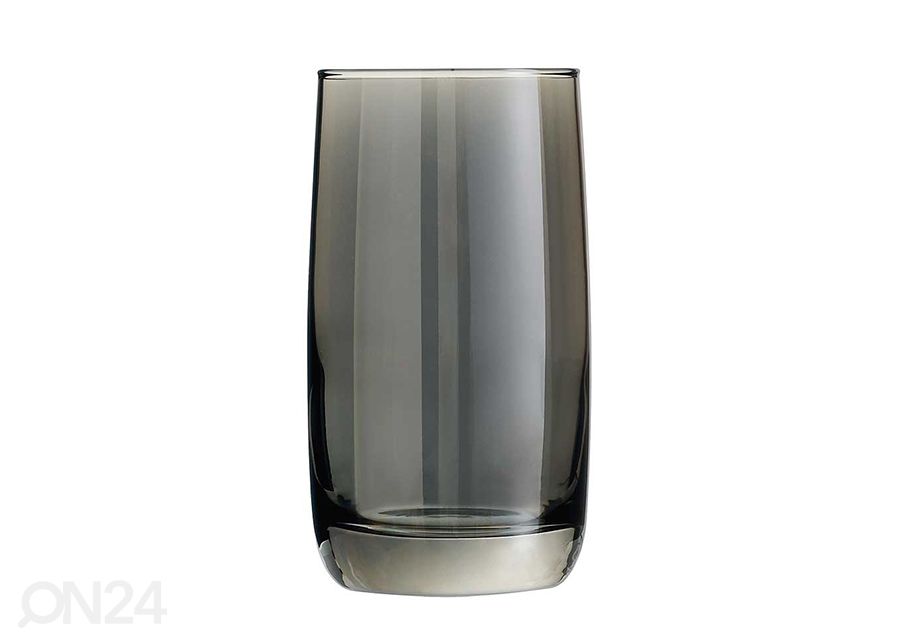 Joogiklaas Shiny Graphit 33 cl, 4 tk suurendatud
