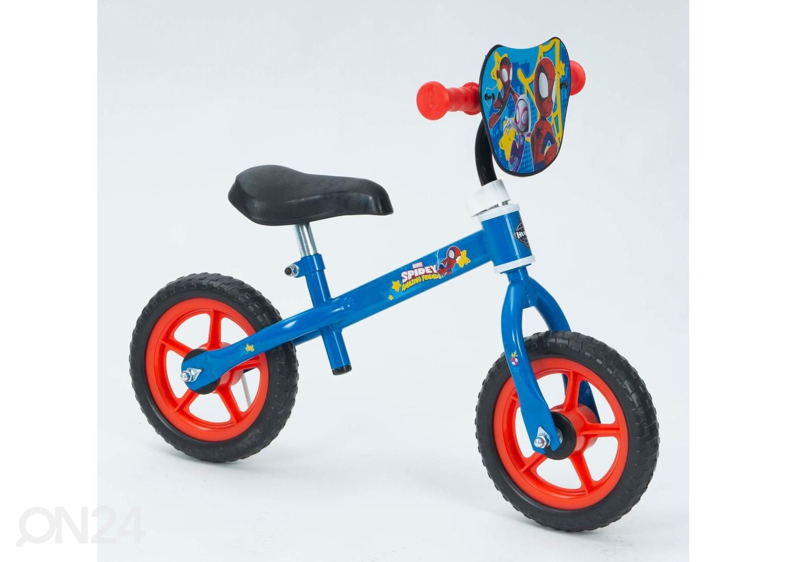 Jooksuratas 10 tolli Huffy Spider-Man suurendatud