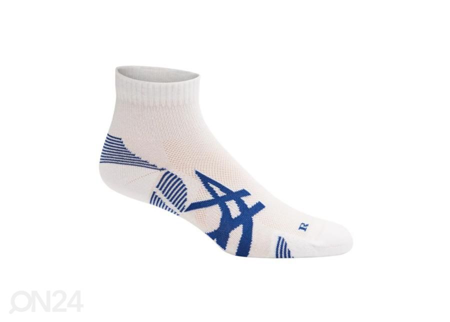 Jooksusokkide komplekt Asics 2PPK Cushioning Sock 3013A238-100 suurendatud