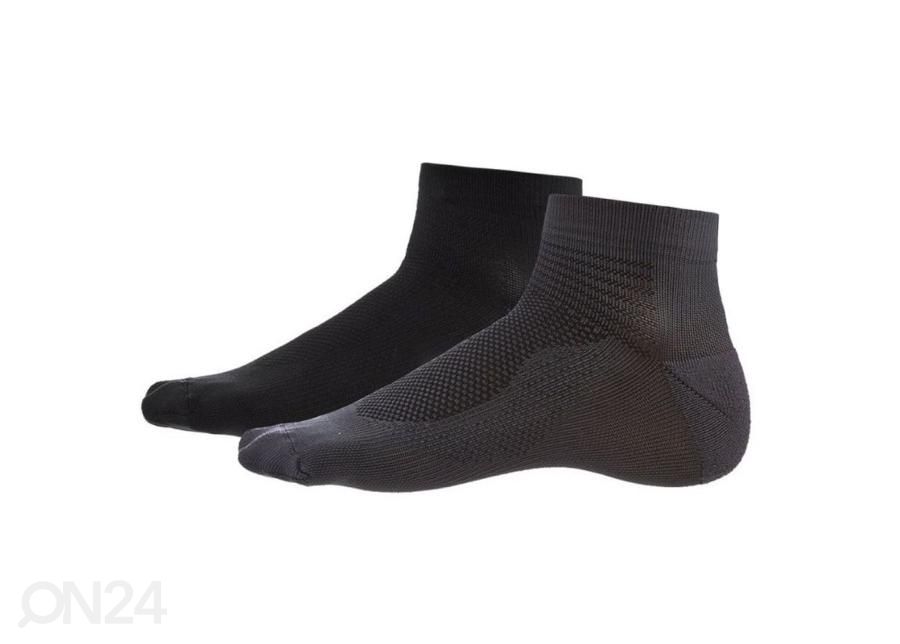 Jooksusokkide komplekt Asics 2PPK Ultra Lightweight Quarter Sock 3013A268-001 suurendatud