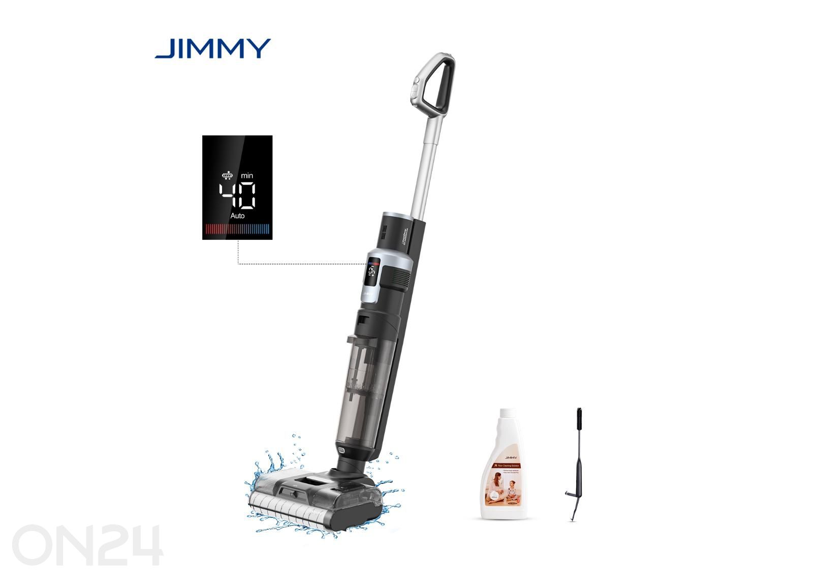 Juhtmevaba tolmuimeja ja põrandapesur Jimmy HW9 Pro Max suurendatud