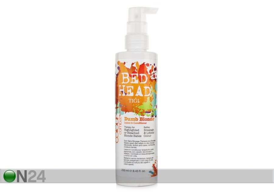 Juustesse jäetav palsam blondidele juustele TIGI Bed Head Dumb Blonde 250ml suurendatud