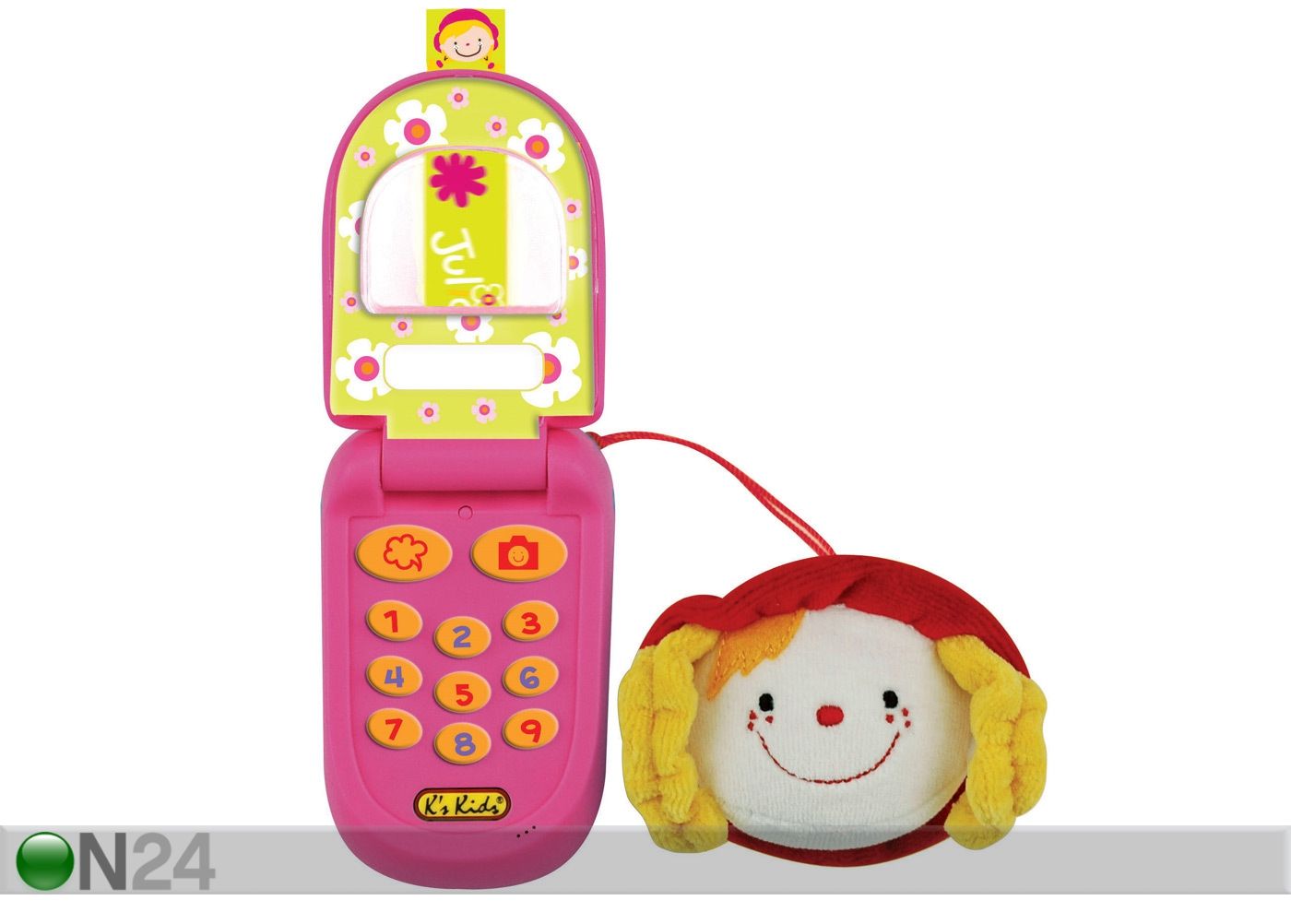K's Kids® klapiga telefon Julia suurendatud