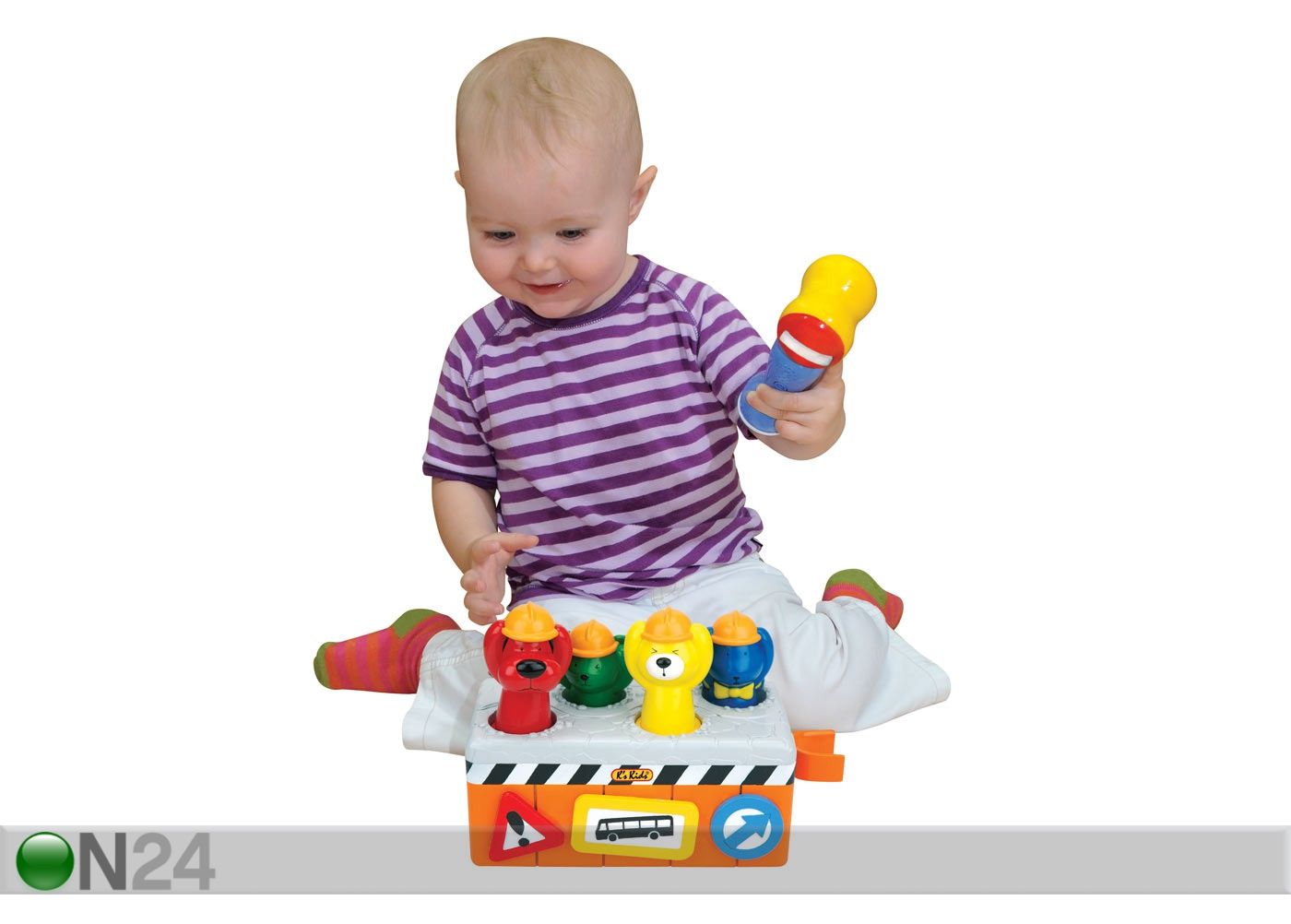 K`s Kids Under Construction haamer ja loomad suurendatud