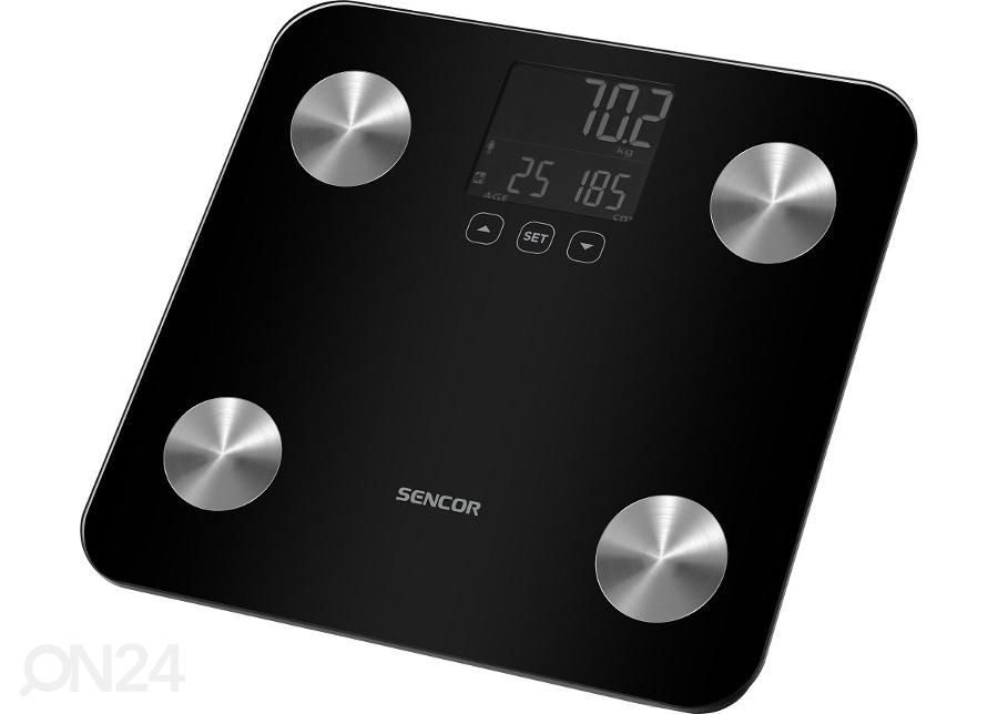 Kaal Sencor SBS6026BK, must suurendatud