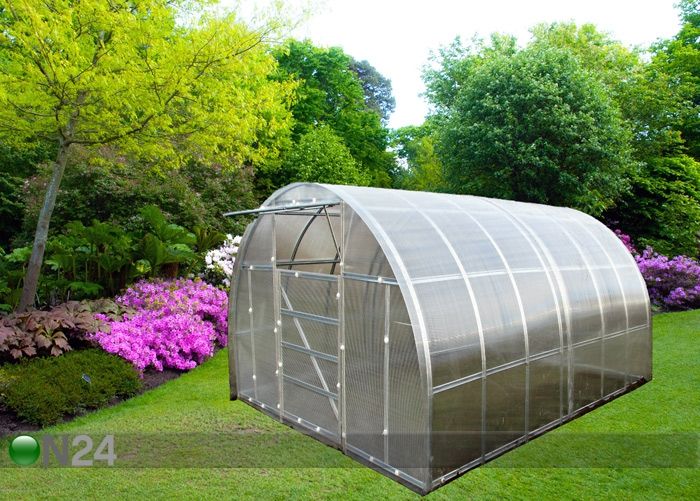 Kaarkasvuhoone Easy-UP 4 mm 2x3 m suurendatud