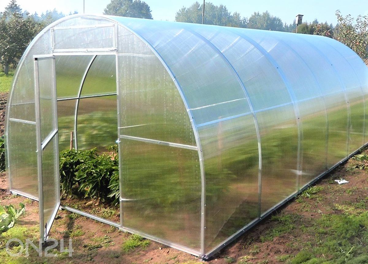 Kaarkasvuhoone Easy-UP 4 mm 3x6 m suurendatud