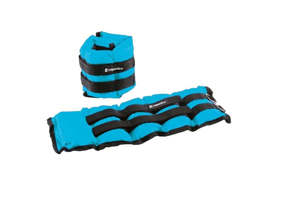 Käe ja jalaraskused sinised 2x2 kg inSPORTline suurendatud